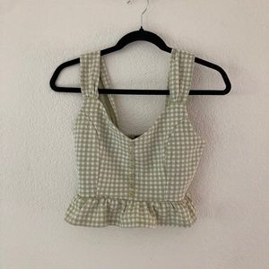 Green Forever 21 summer top